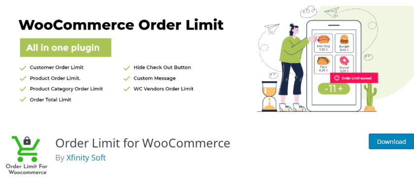 restrict orders in wooCoomerce