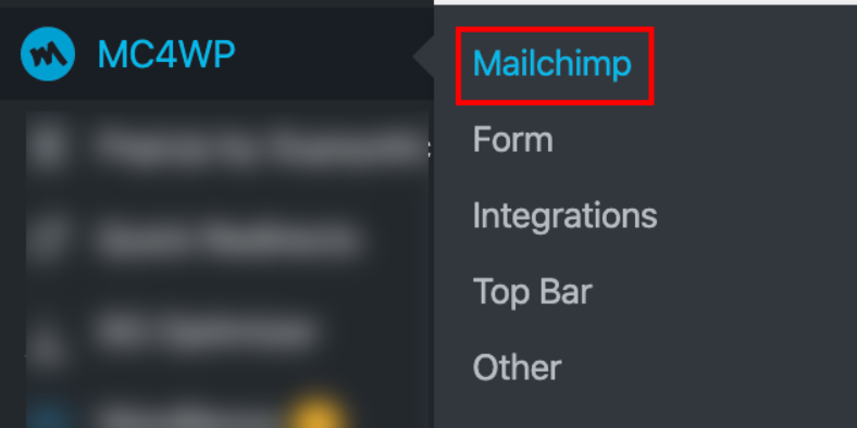 Connect MailChimp Account with WordPress