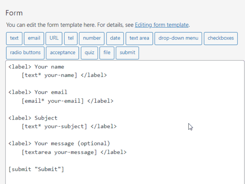 Customize Basic Form Fields